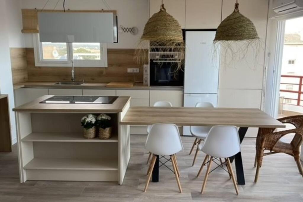 Precioso Apto Miami Primera Linia Playa Cala De Las Sirenas, Con Wifi Y Netflix, Adecuado Para Teletrabajar Miami Playa Exterior foto